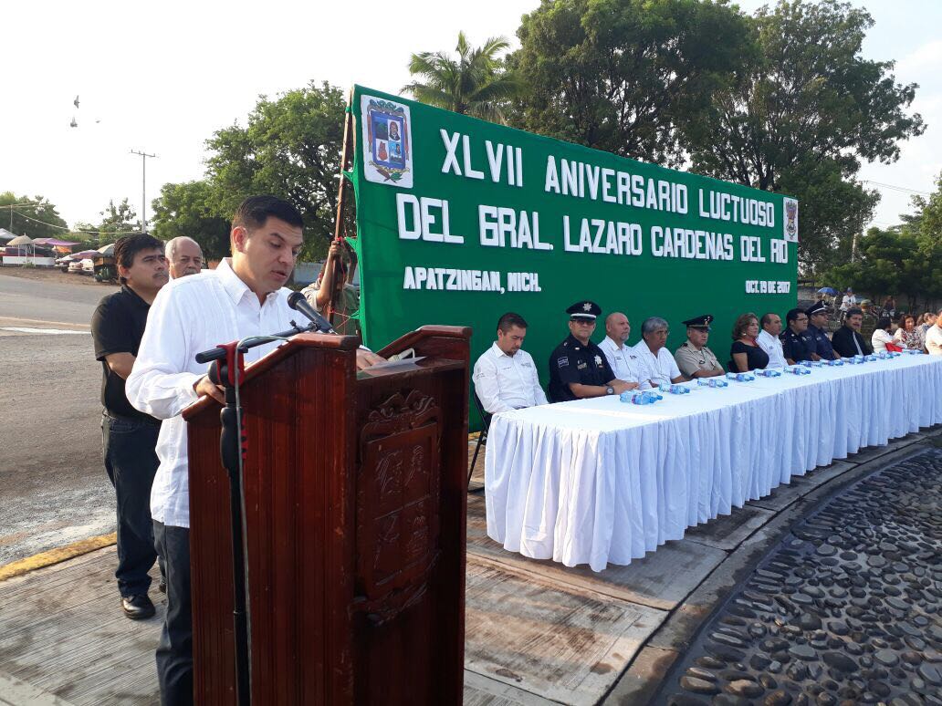 Conmemoran XLVII Aniversario Luctuoso del General Lázaro Cárdenas del Río