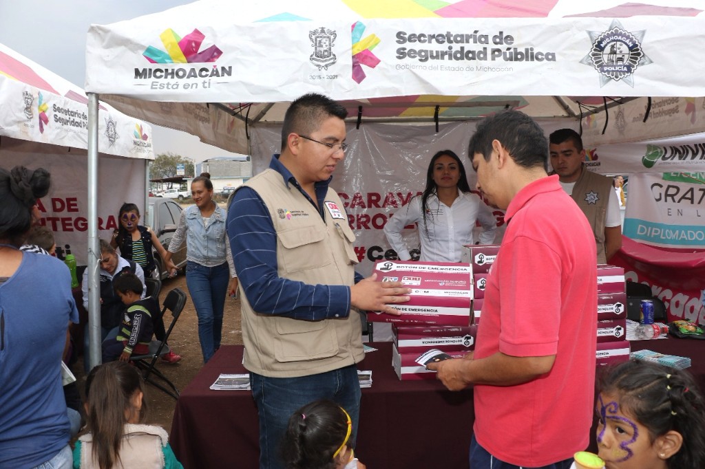 Avanzan acciones para la reconstrucción del tejido social: SSP