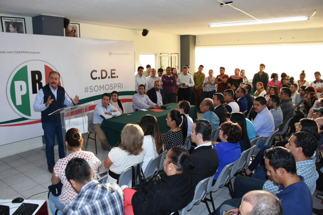 El PRI Michoacán con estrategia bien definida rumbo al 2018: Víctor silva