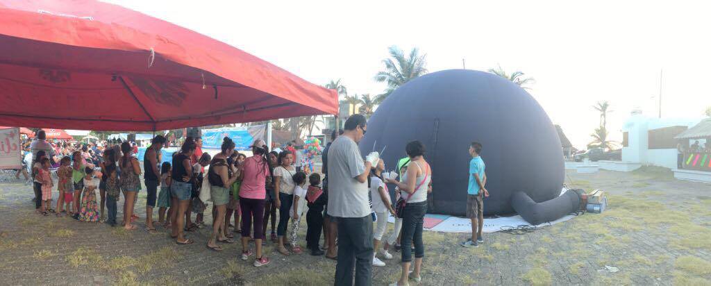 El Planetario de Morelia socializa la ciencia con su Domo Digital