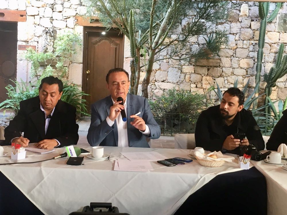 Va Sedrua por 500 mdp adicionales para 2018: Sigala Páez