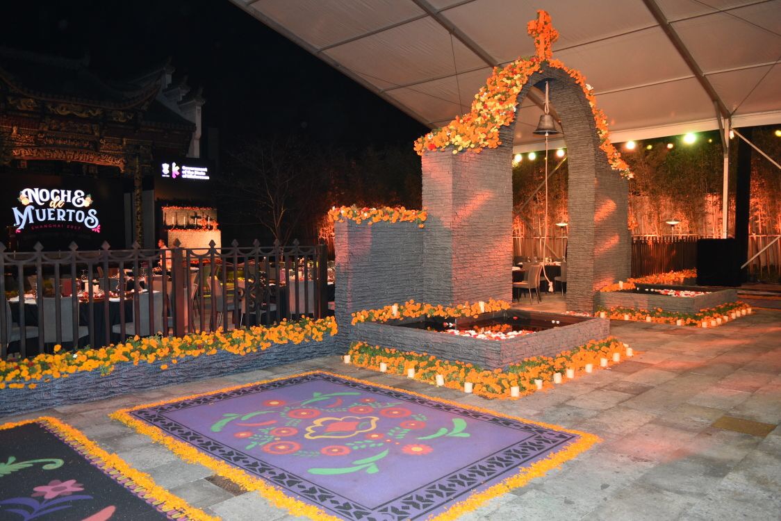 Muestra Michoacán en China tradición de Noche de Muertos