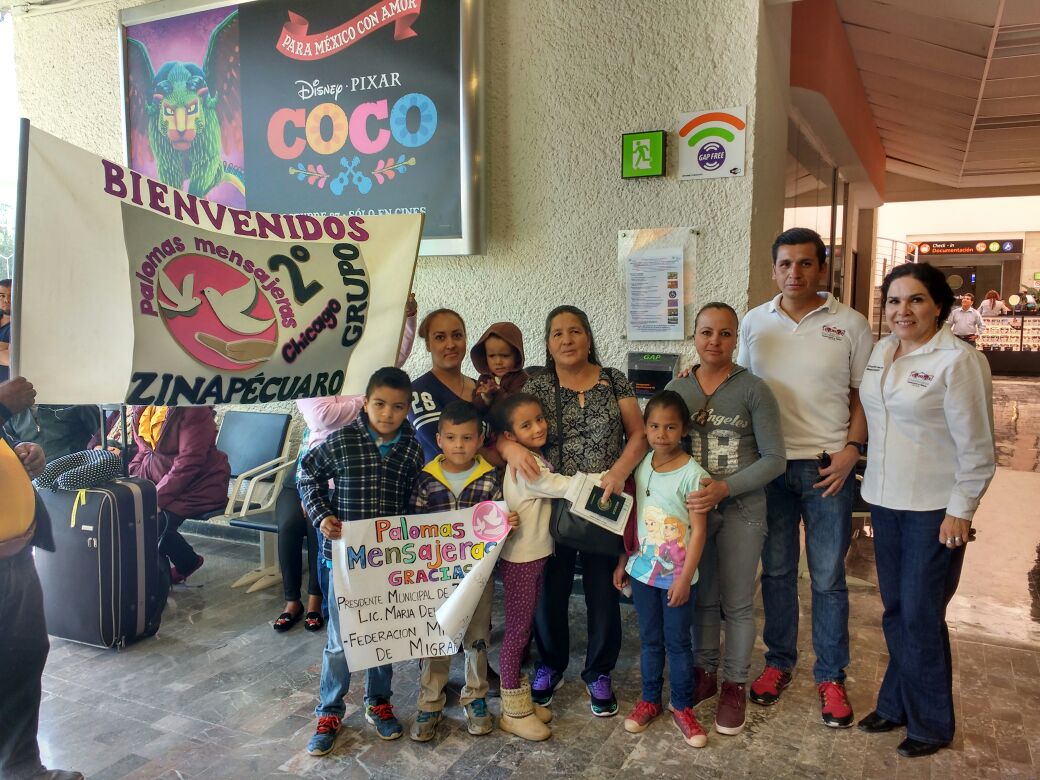 Feliz reencuentro de Palomas Mensajeras de Purépero con sus familiares en California