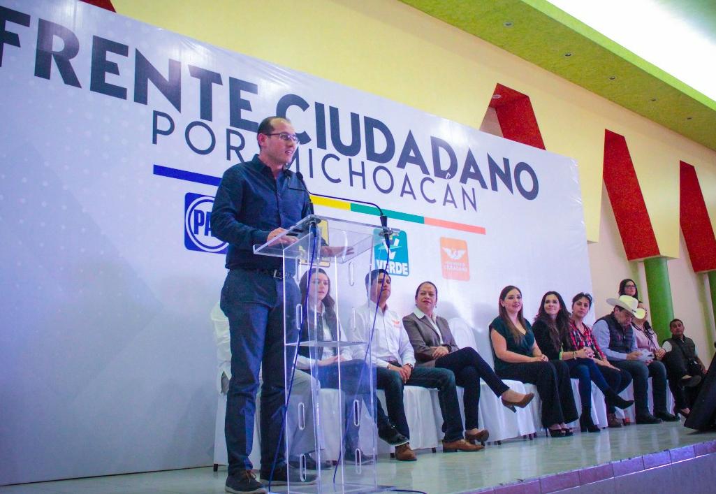 Reafirma Frente Ciudadano por Michoacán compromiso con el desarrollo y estabilidad de la entidad