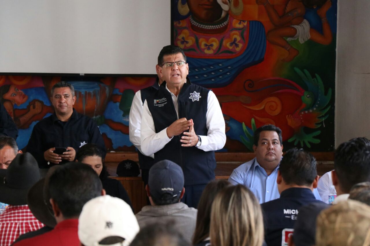 Afina SSP esquema integral de seguridad para Paracho