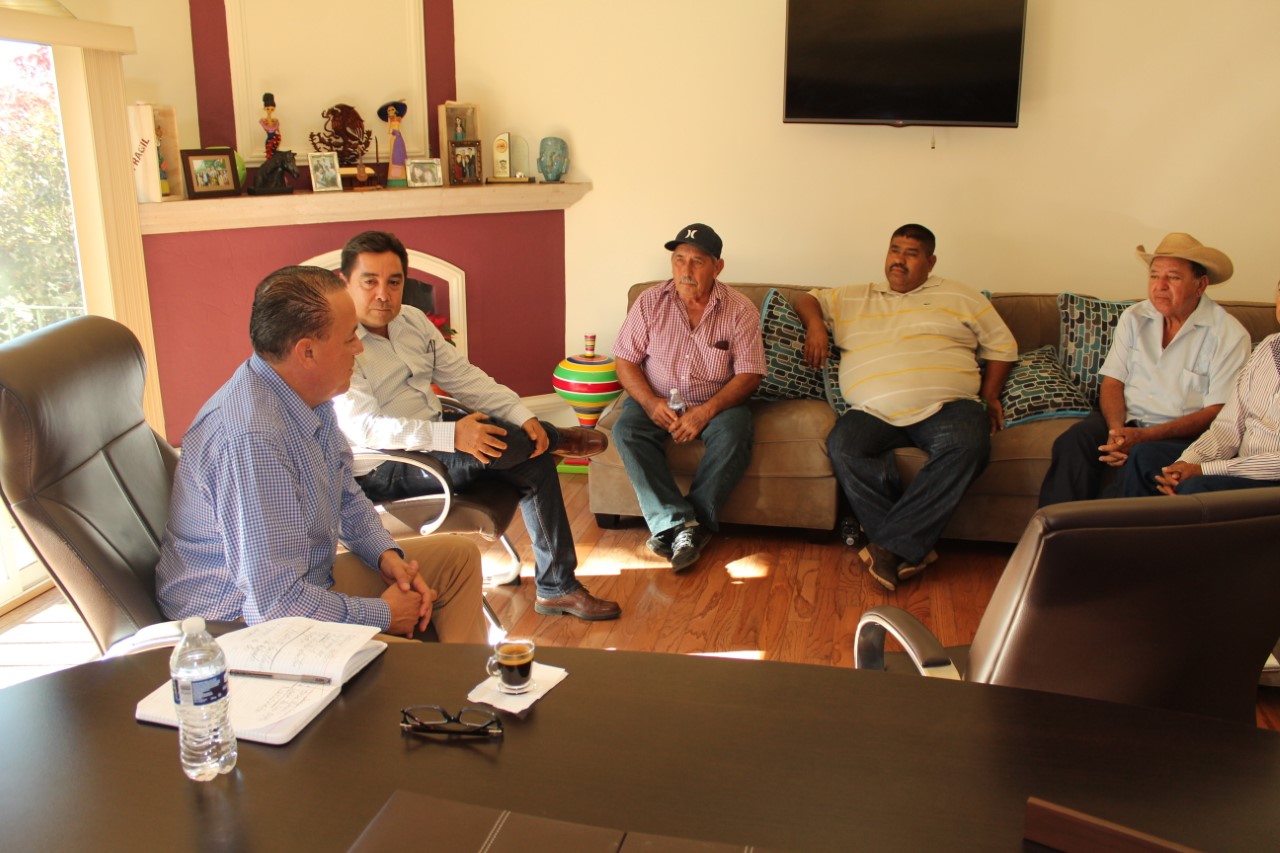 El diputado Sergio Ochoa se reúne con secretario de SEDRUA para apoyar a ejidatarios de la región