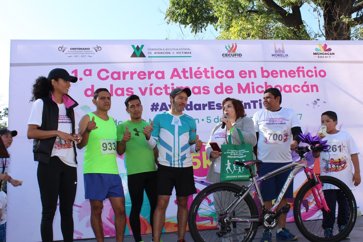 Gran participación en la 1ª carrera atlética en beneficio de las víctimas de delito