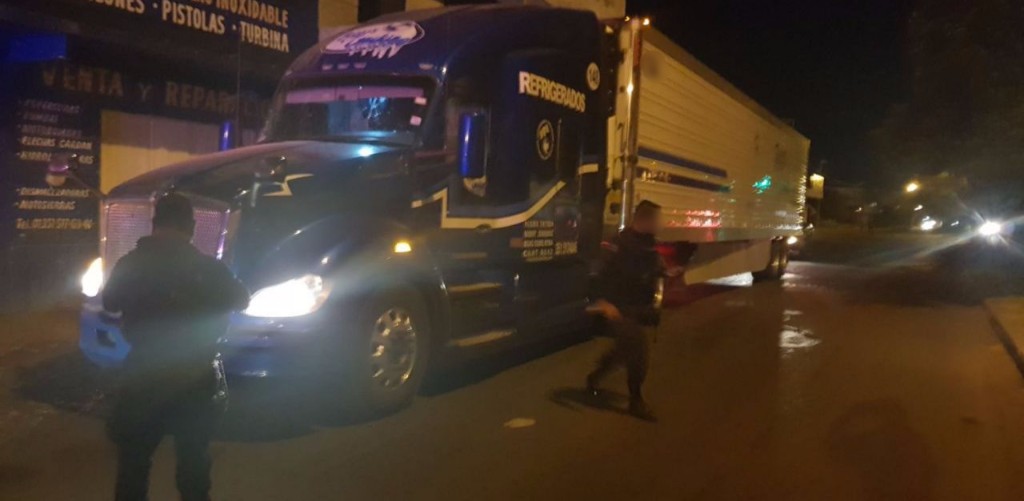 Recupera SSP tractocamión robado en Zamora, gracias al C5i