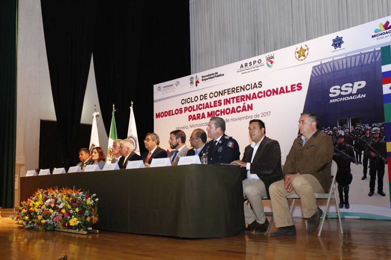 Lleva SSP capacitación internacional a elementos de la Policía Michoacán