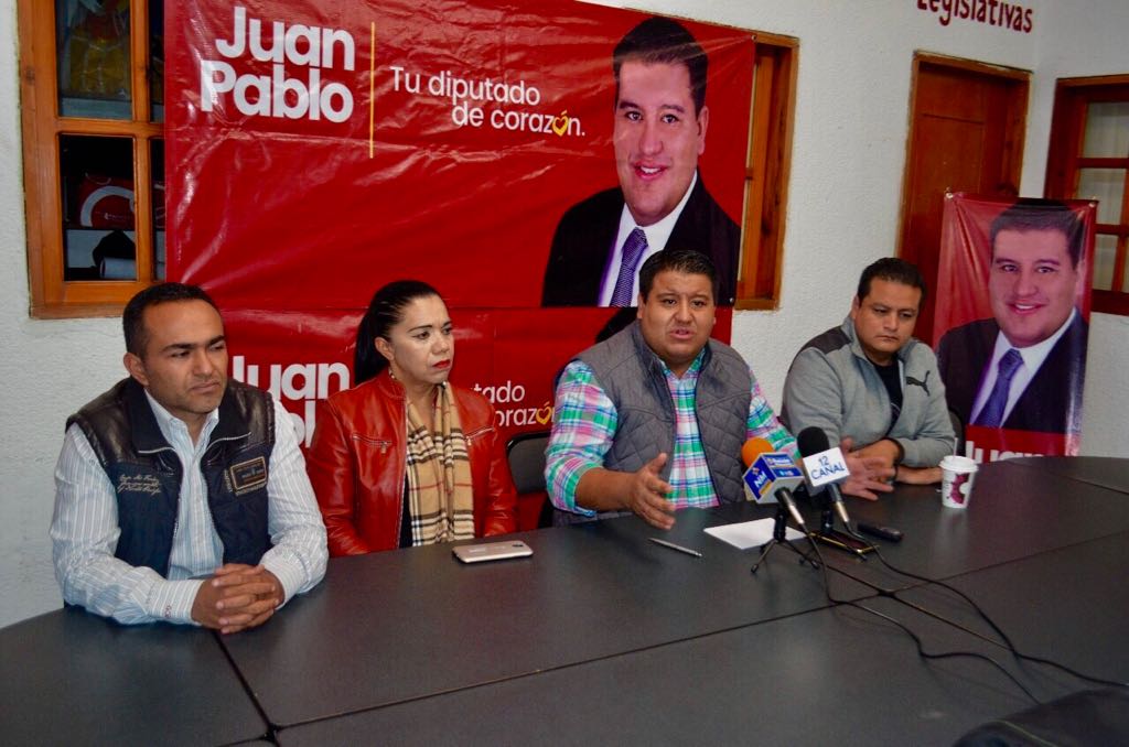 Meade representa la crisis, AMLO la esperanza de un cambio: Juan Pablo