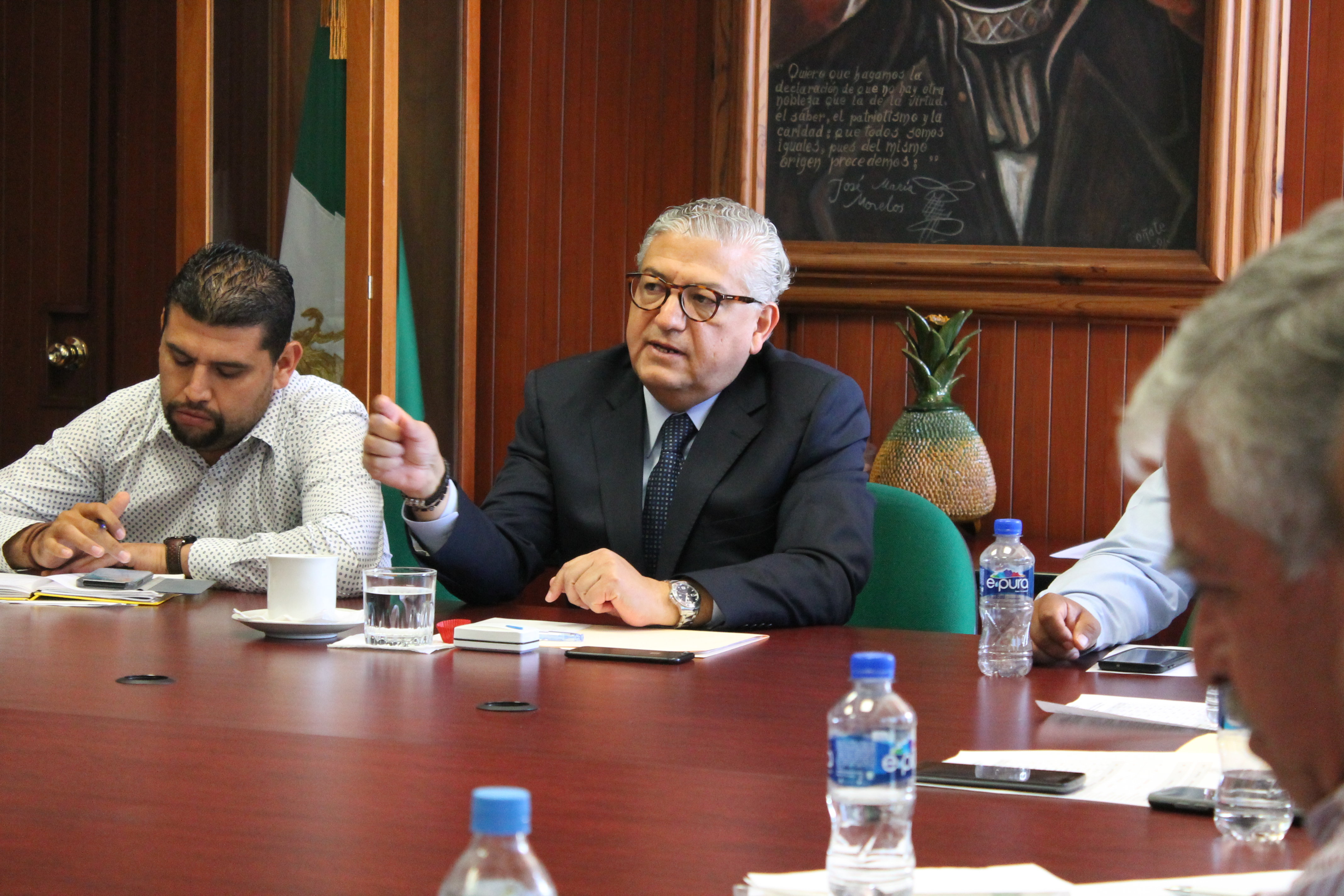 Atiende SFA a presidentes municipales michoacanos