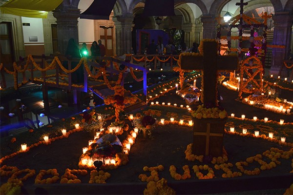 Museo Histórico del Poder Judicial de Michoacán difunde tradiciones alusivas al Día de Muertos