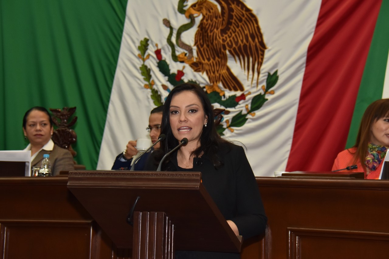 Legítima defensa, un derecho de los michoacanos: Adriana Hernández