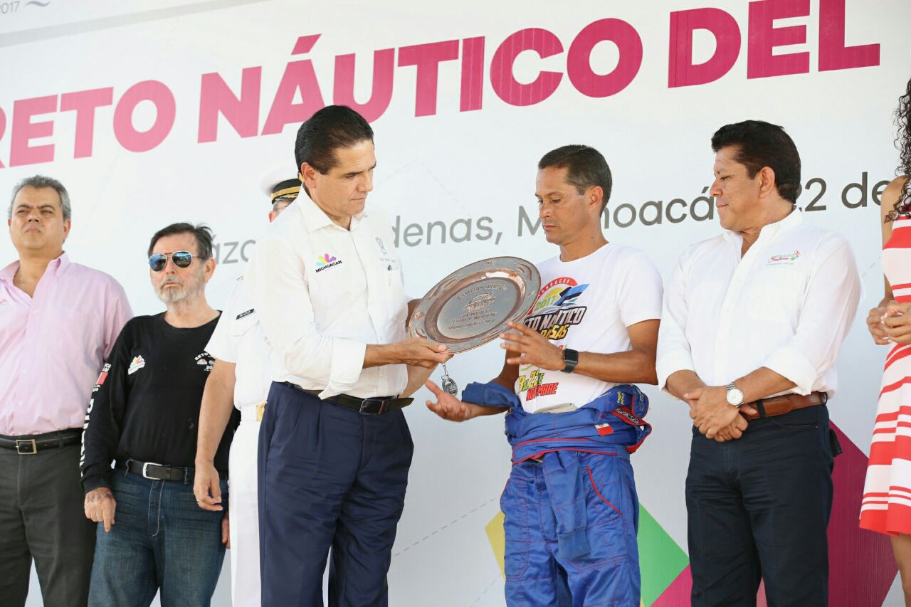 Que Michoacán sea sede del Campeonato Mundial de Motonáutica en 2018: Silvano Aureoles