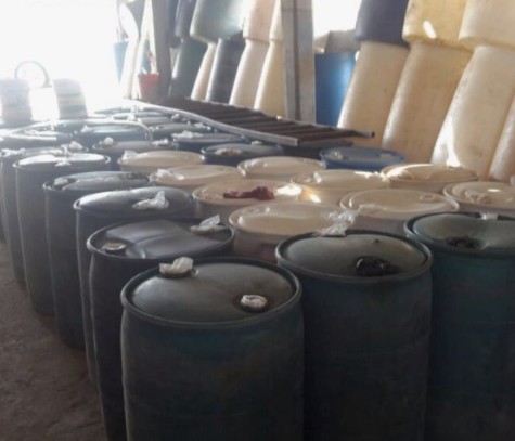 Asegura SSP más de 7 mil litros de hidrocarburo robado en Maravatío