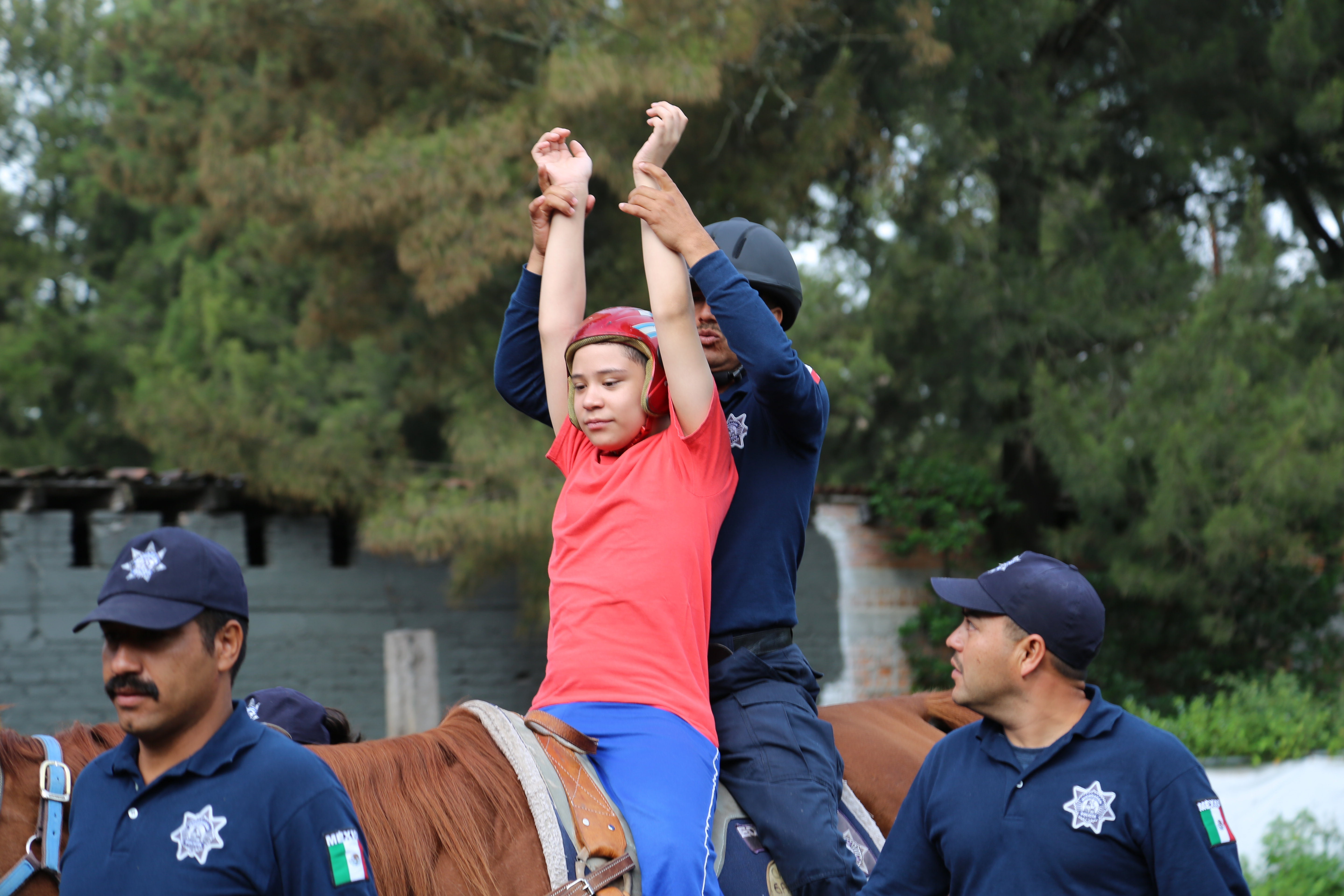 Equinoterapia de SSP, única en Michoacán
