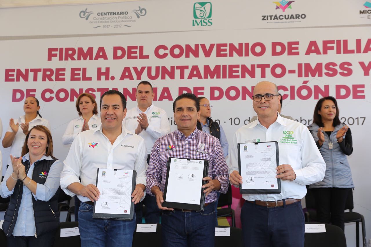 Inaugura Gobernador obras públicas por 164 mdp en Zitácuaro