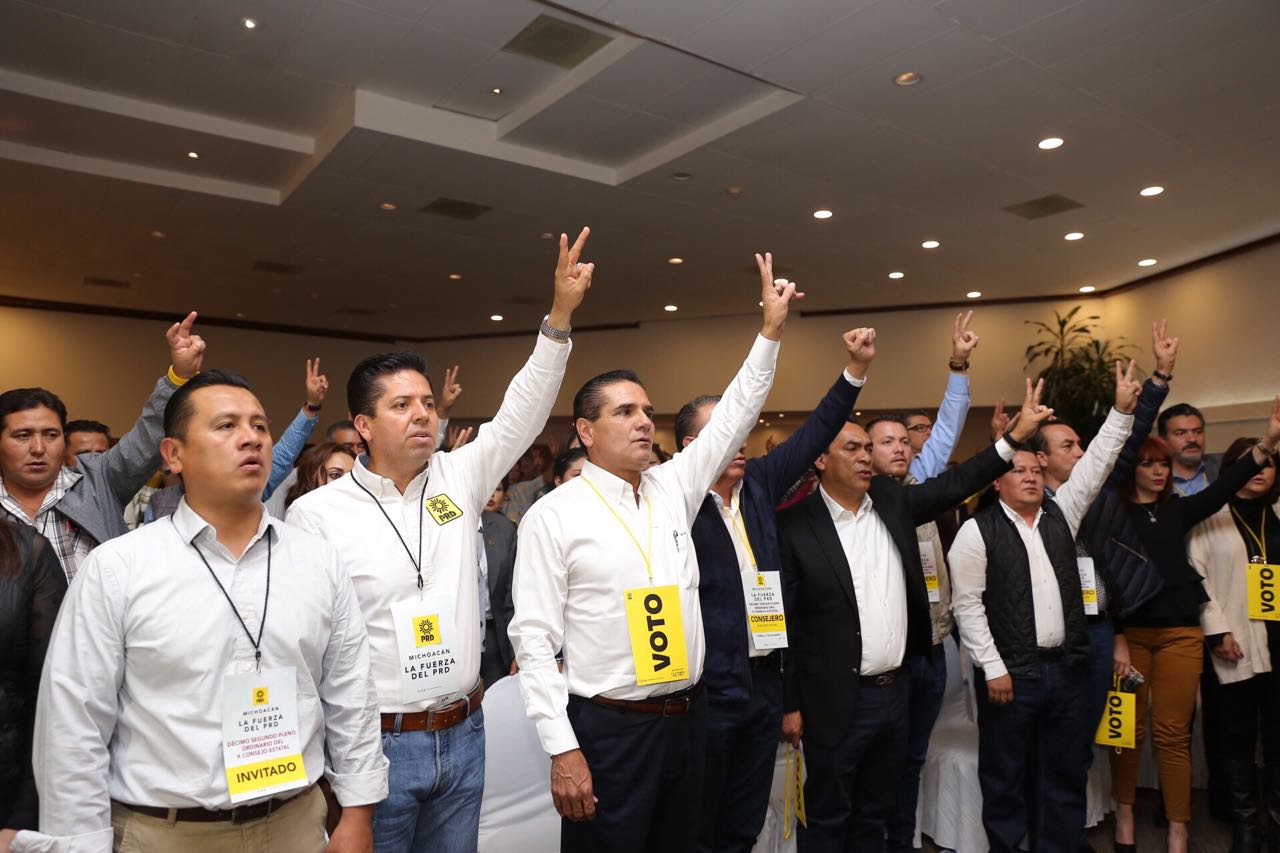 El PRD es la primera fuerza política en Michoacán, enfatiza Silvano Aureoles