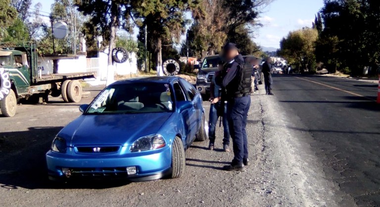 Refuerza SSP operativo de vigilancia en regiones Uruapan, Jiquilpan y LC