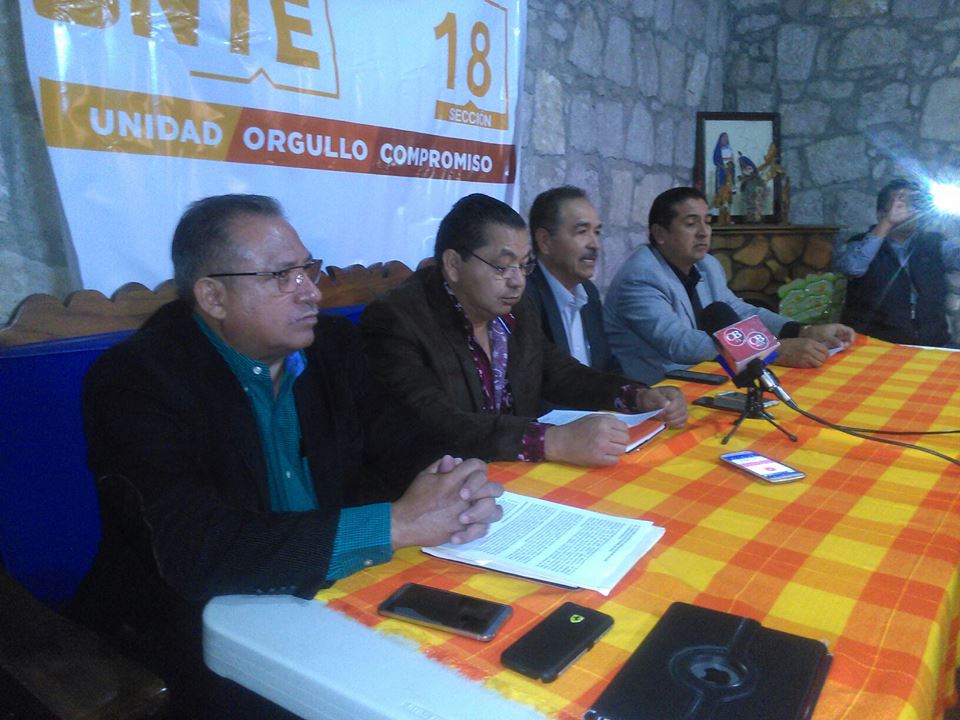 Trabajadores de la educación exigen eliminar la Comisión Ejecutiva SNTE-CNTE que suprimió al Comité de la Sección 18