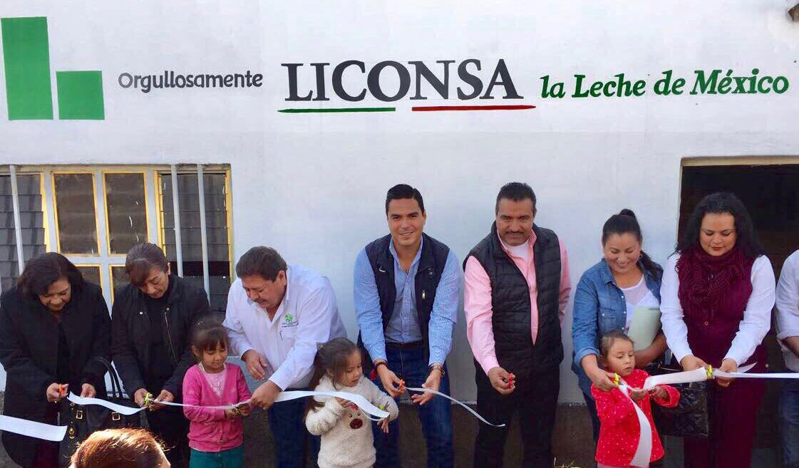 Inaugura LICONSA lecherías en Ixtlán y Vista Hermosa