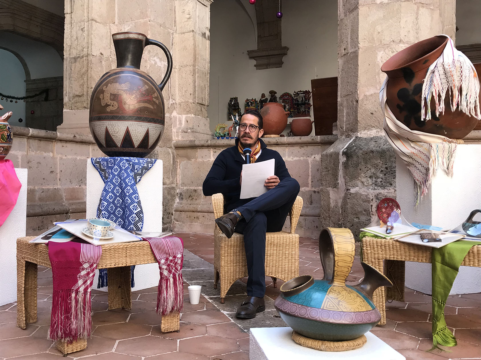 Proyecta IAM mayor promoción, difusión y comercialización de artesanías en 2018