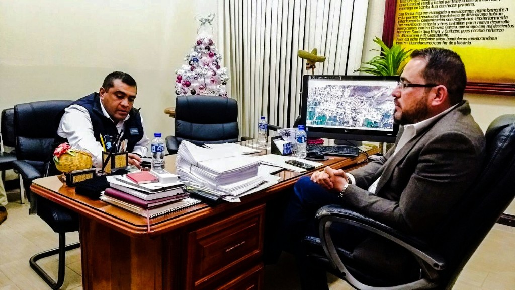 Fortalece SSP estrategia operativa en Huandacareo