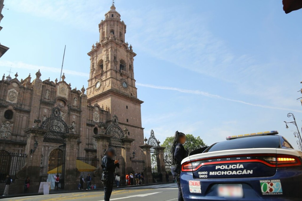Culmina sin incidentes movilización en Morelia