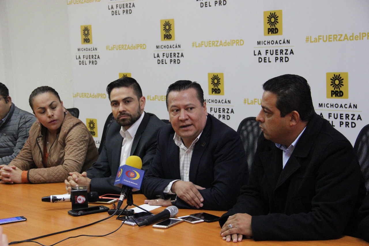 La unidad, una constante práctica para la nueva dirigencia del PRD: García Avilés