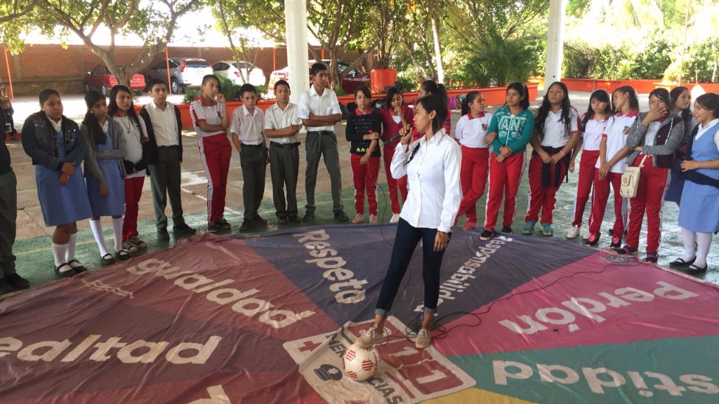 Promueve SSP cultura de prevención en escuelas de Huetamo
