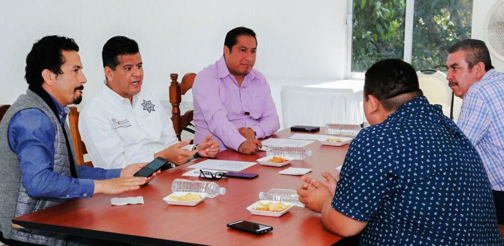 Titulares de la SSP y de Fiscalías regionales, se reúnen con eidles de la sierra-costa