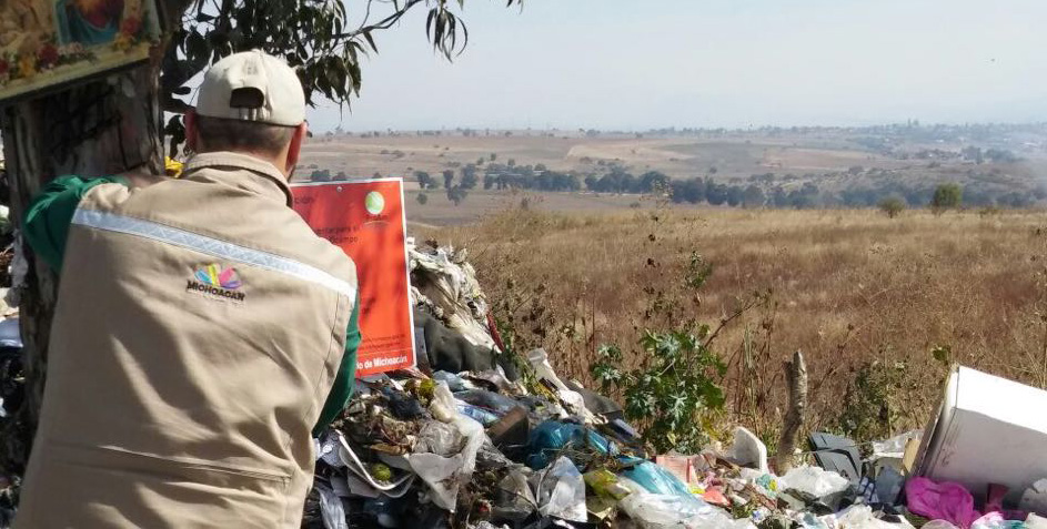Clausura ProAm basurero municipal de Álvaro Obregón