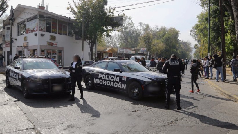 Vigila SSP manifestación de la CNTE