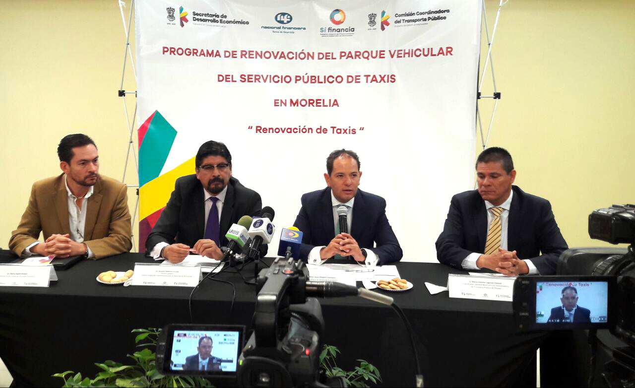 Anuncia Gobierno del Estado programa para modernizar servicio de taxi