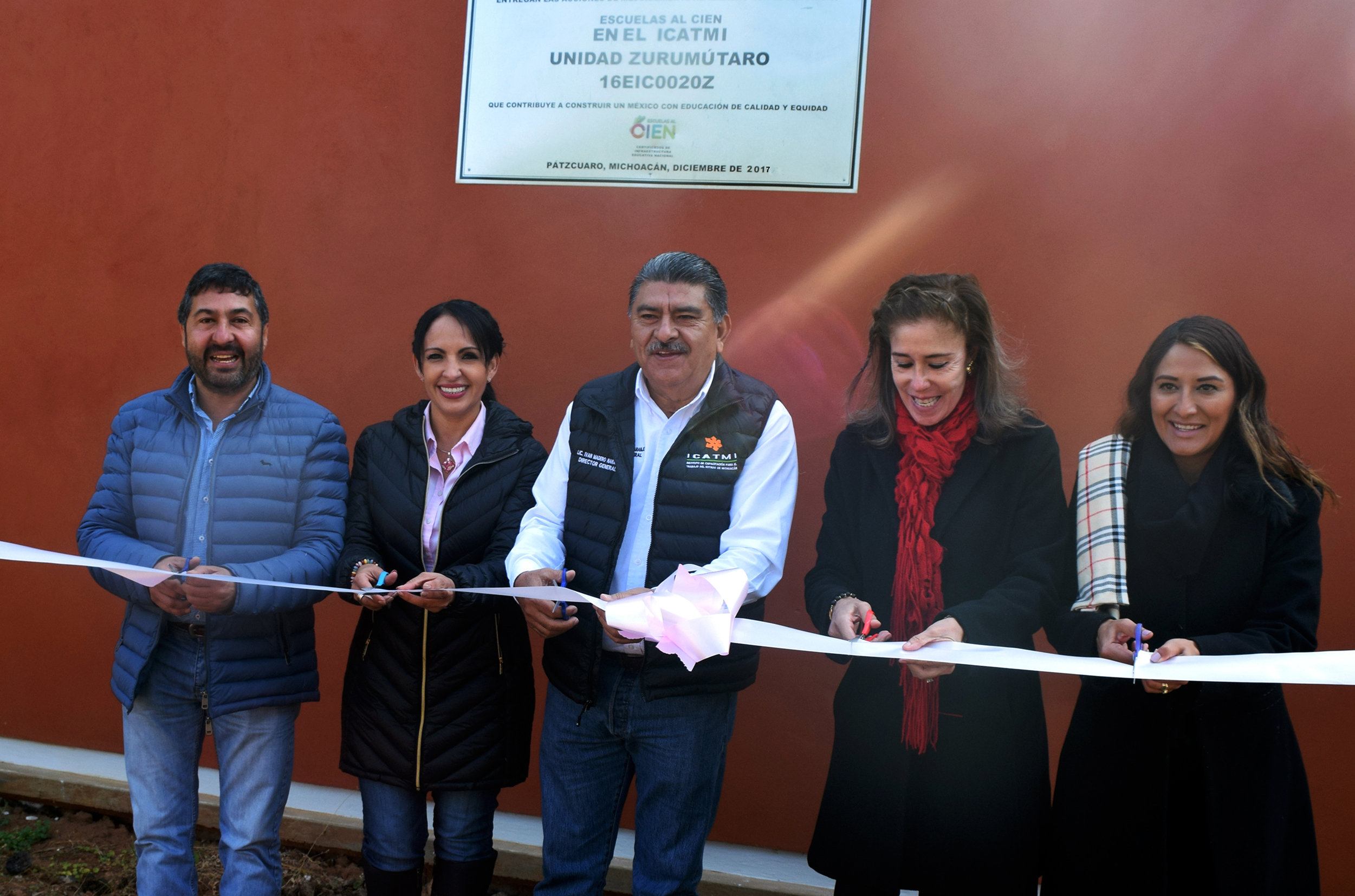 Inaugura IIFEEM obras en el Icatmi de Tzurumútaro