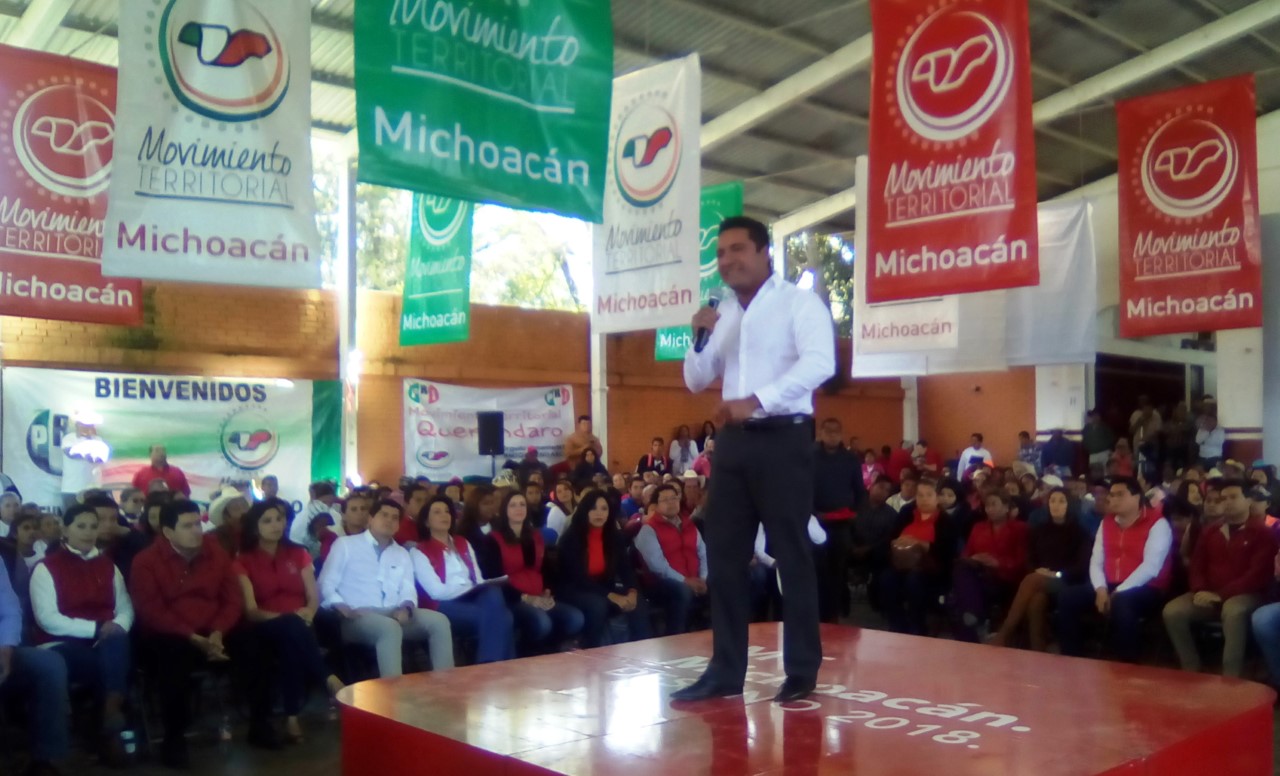 Alcalde de Huiramba abandona la CNC y se afilia al MT Michoacán
