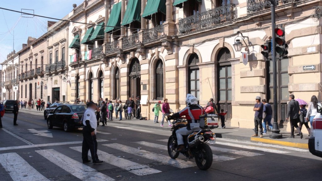 Sin incidentes, finaliza movilización de sindicatos en Morelia: SSP