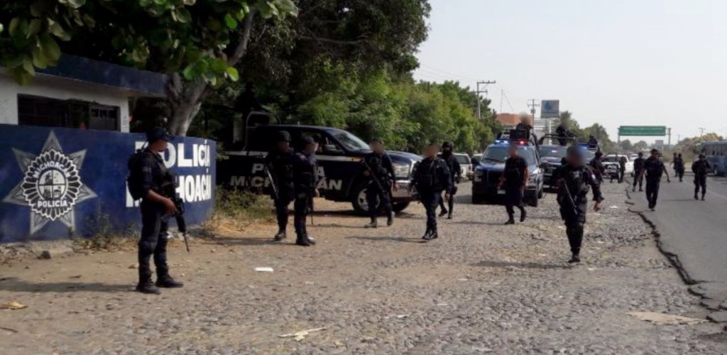 Refuerza Policía Michoacán operativo en Tierra Caliente