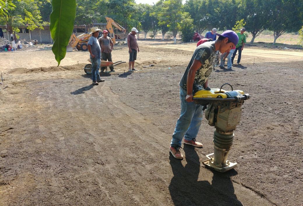 Siguen más obras en el gobierno de Múgica