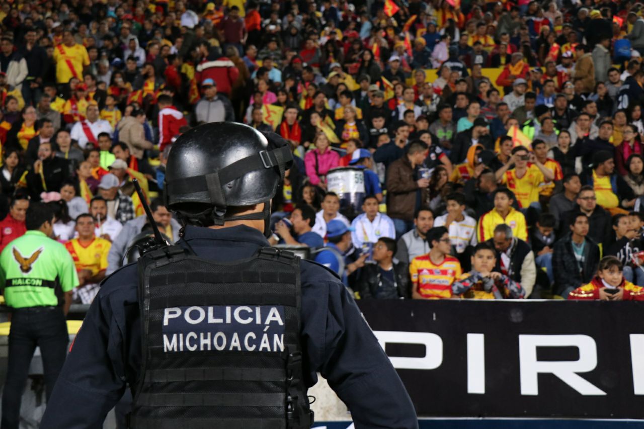 Concluye SSP operativo por partido Monarcas vs Monterrey