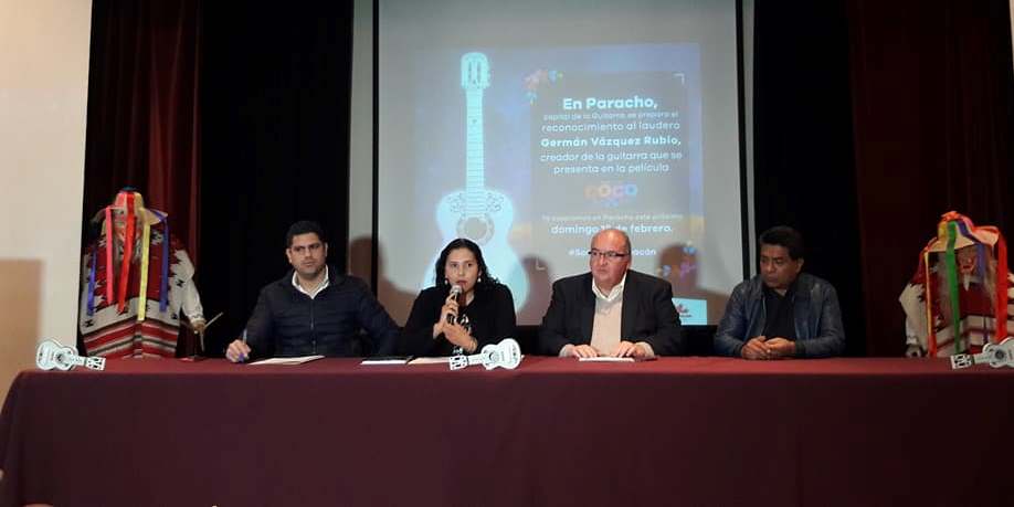 Alista Paracho reconocimiento al laudero Germán Vázquez Rubio