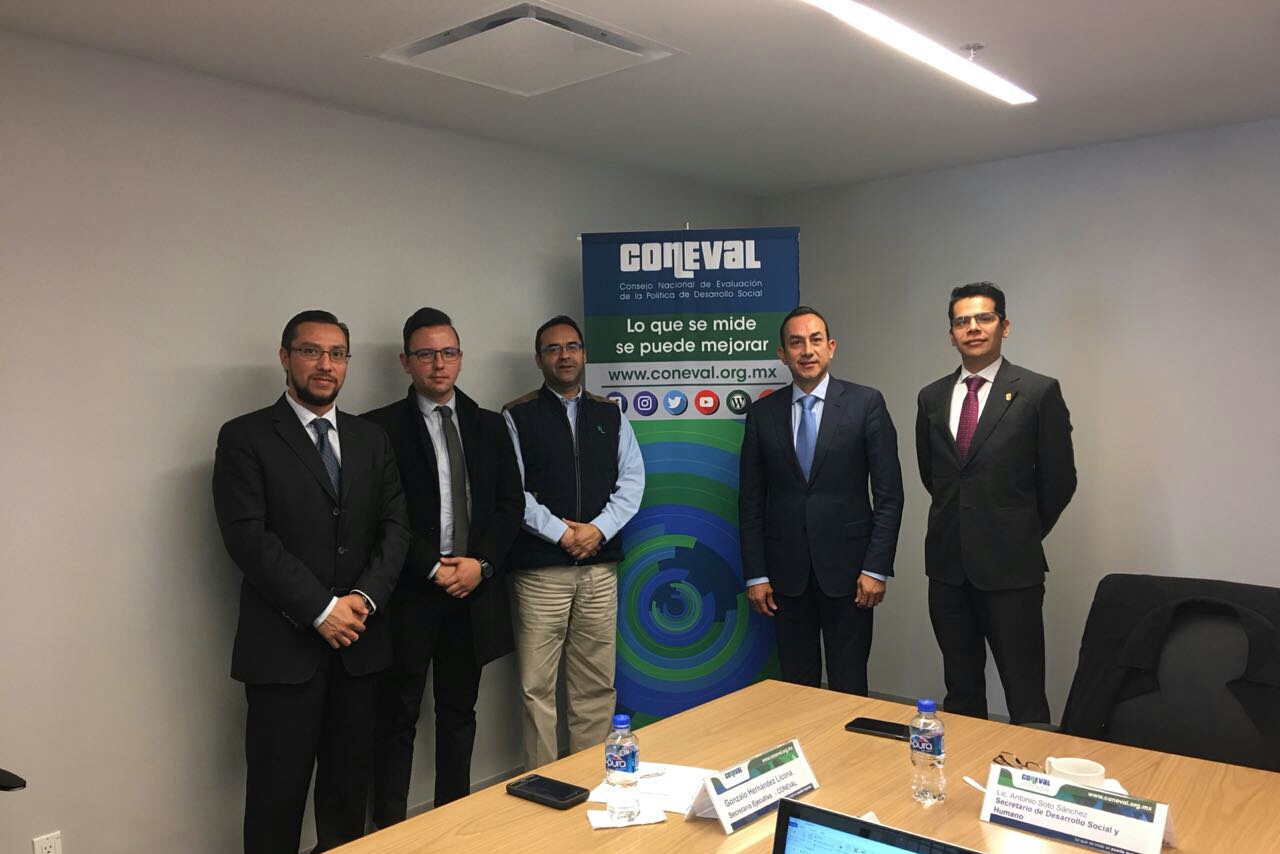 Sedesoh y Coneval establecen ruta de colaboración en favor de Michoacán