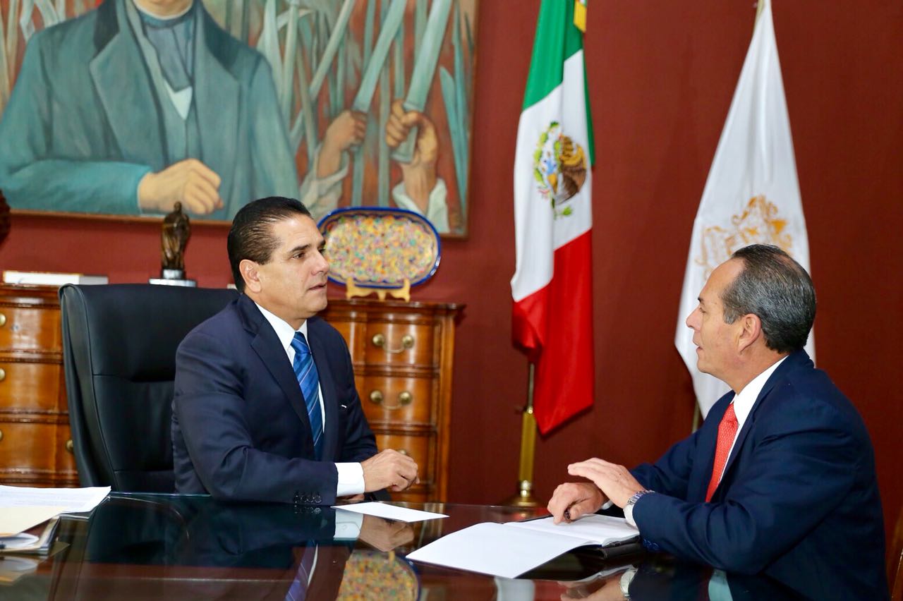 Sostiene Gobernador reunión con titular de la ASM