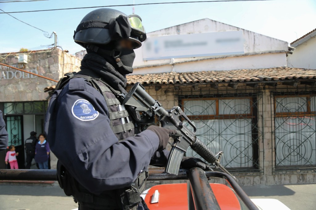 Refuerza SSP vigilancia en Michoacán