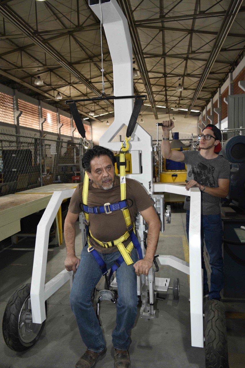ITM elabora exoesqueleto para personas con discapacidad