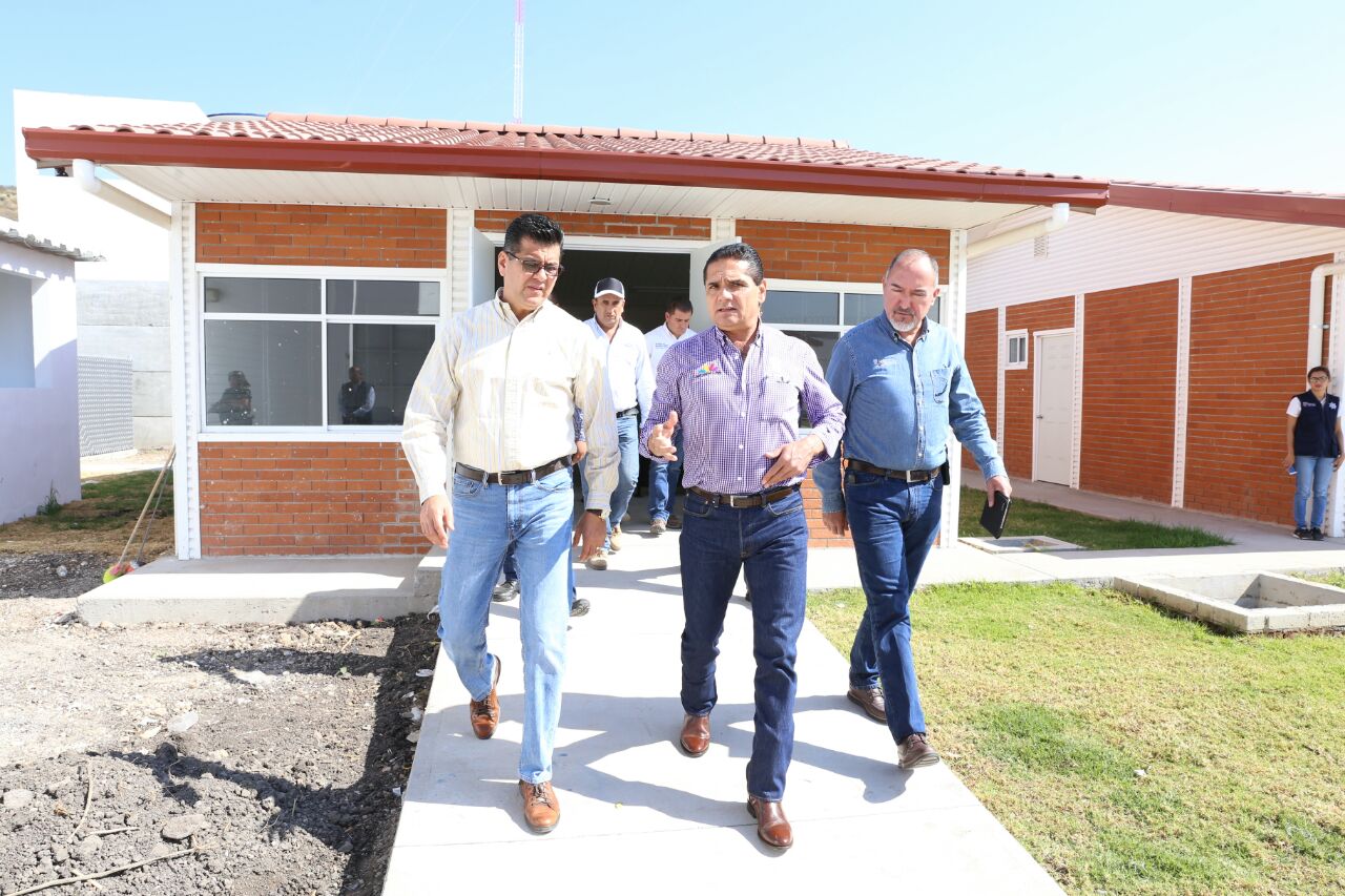 Supervisa Silvano Aureoles avances del Complejo Administrativo y Policial Regional Jiquilpan