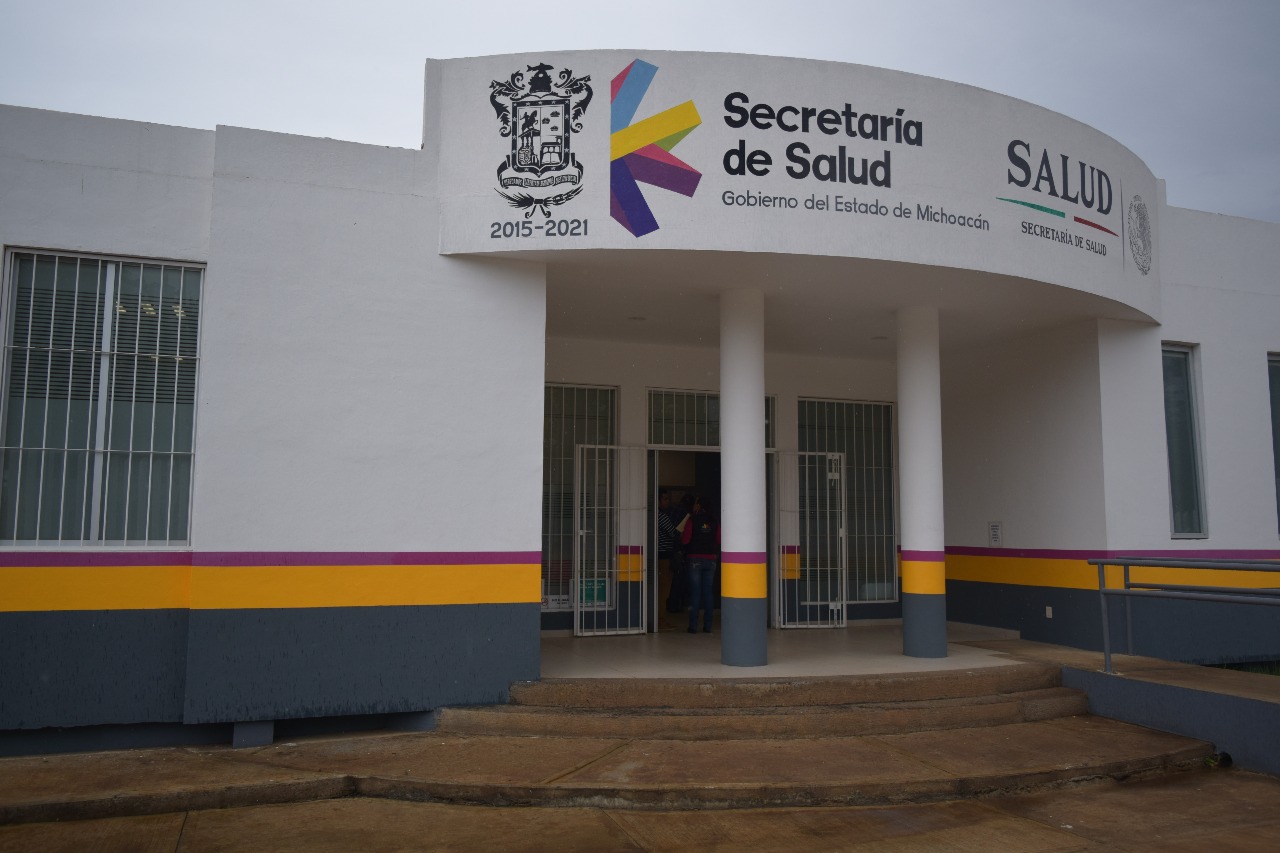 Michoacán, estado modelo en dignificación de Centros y Casas de Salud: SSM