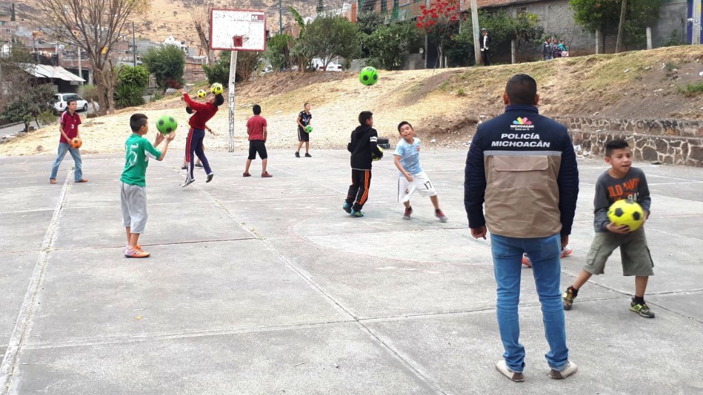 Combate SSP actividades ilícitas por medio del deporte
