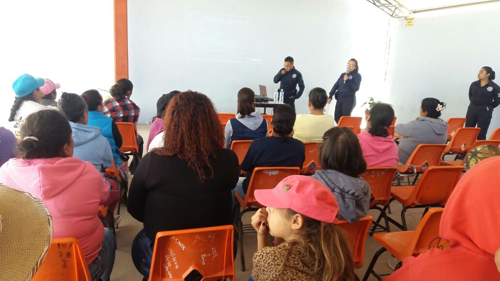 SSP, por la prevención del delito en Epitacio Huerta