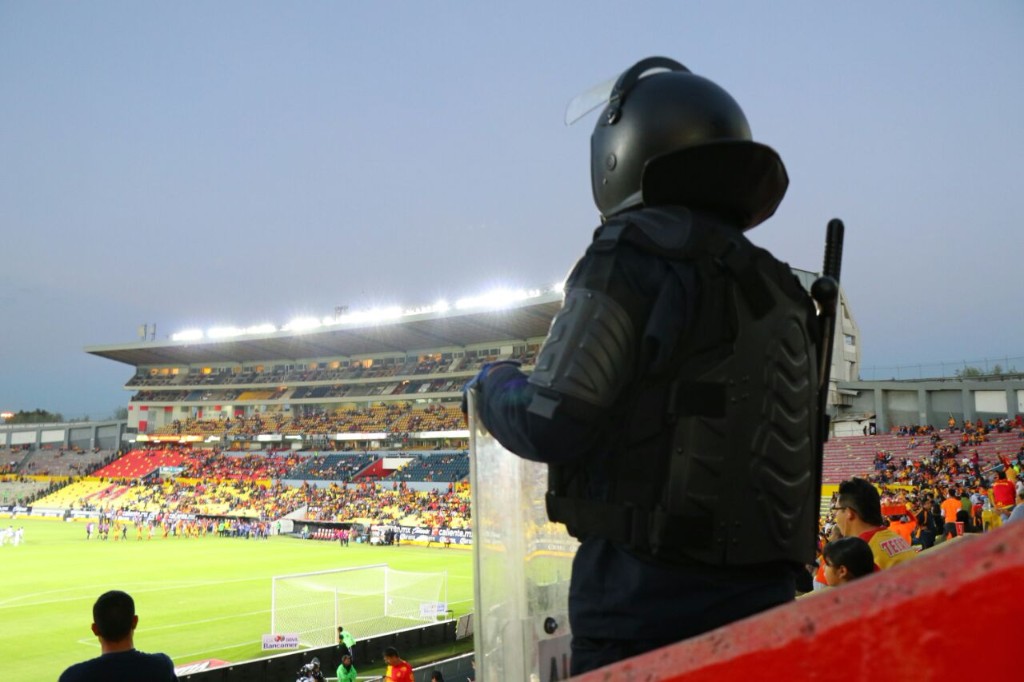 Sin incidentes, encuentro entre Morelia y Lobos BUAP: SSP